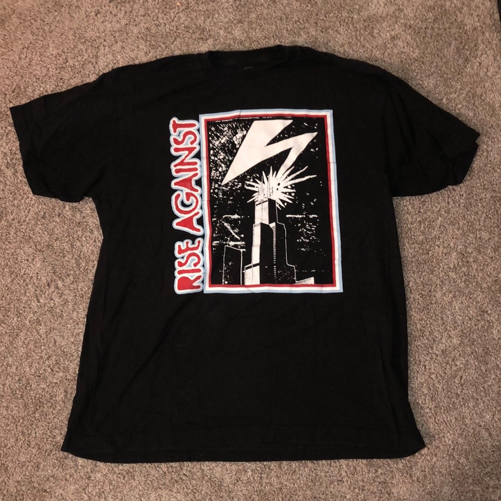 Rise Against concert tee